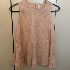 Universal Threads peach sleeveless top